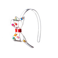 DIADEMA MOÑO CON LÁPICES DE COLORES