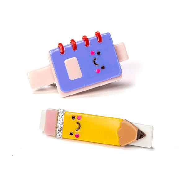 CLIP CUADERNO Y LÁPIZ