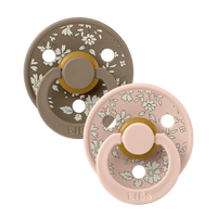 CHUPÓN BIBSxLIBERTY PACK CAPEL BLUSH MIX 2 PACK 3-6 MESES