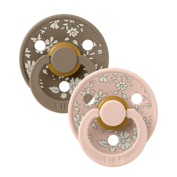 CHUPÓN BIBSxLIBERTY PACK CAPEL BLUSH MIX 2 PACK 6-18 MESES