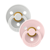 CHUPÓN BIBS COLOUR 2 PACK HAZE/BLOSSOM 3-6 MESES