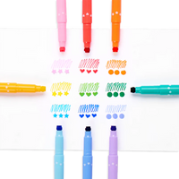 CONFETTI STAMP: PLUMONES DOBLE PUNTA