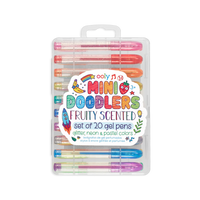 MINI DOODLERS PLUMITAS DE GEL CON AROMA