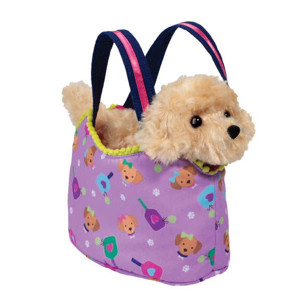 GOLDER RETRIEVER EN BOLSO PICKLEBALL