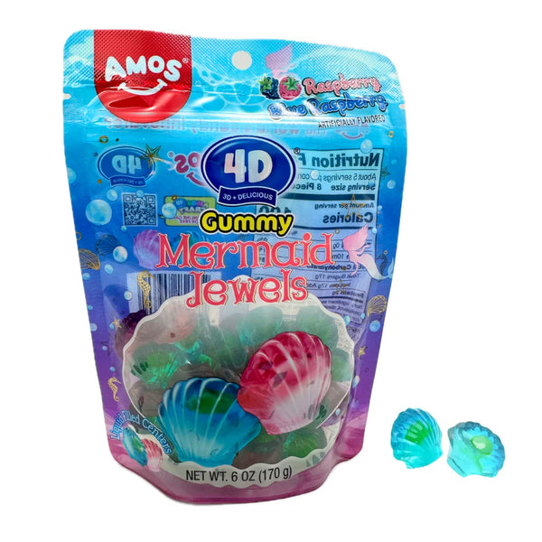 AMOS 4D GUMMY MERMAID JEWELS