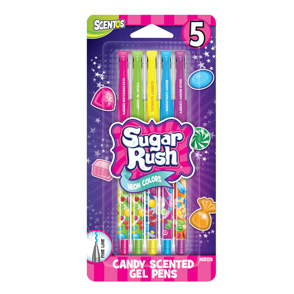 5 PLUMAS DE GEL SUGAR RUSH