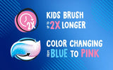 PASTA DE DIENTES CREST KIDS ( COLOR CHANGING )