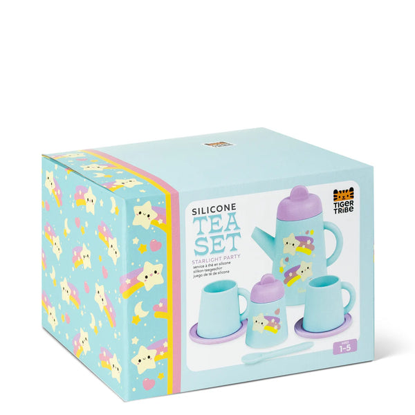 JUEGO DE TÉ DE SILICÓN STARLIGHT