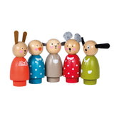MUÑEQUITOS DE MADERA THE BIG FAMILY