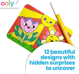 TARJETAS PARA COLOREAR HIDDEN PATTERN GARDEN PALS