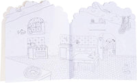 LIBRO PARA COLOREAR CON STICKERS (La Grande Famille)