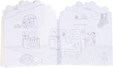 LIBRO PARA COLOREAR CON STICKERS (La Grande Famille)