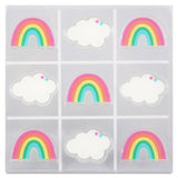 RAINBOW LUCITE TIC TAC TOE