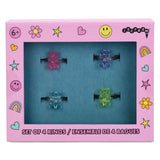 GUMMY BEAR RING SET OF 4