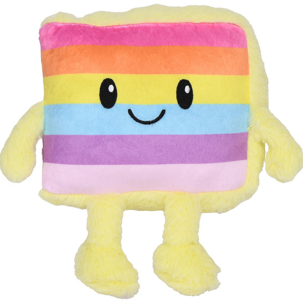 RAINBOW CAKE SLICE MINI PLUSH