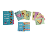 TACO, GLOBO, DULCE, FIESTA, PIZZA