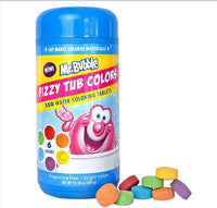 MR. BUBBLE FIZZY TUB COLORS