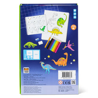 JUEGO DE COLOREAR HOW TO DRAW - DINOSAURS