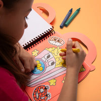 JUEGO DE COLOREAR CON STICKERS YUMMY YUMMY