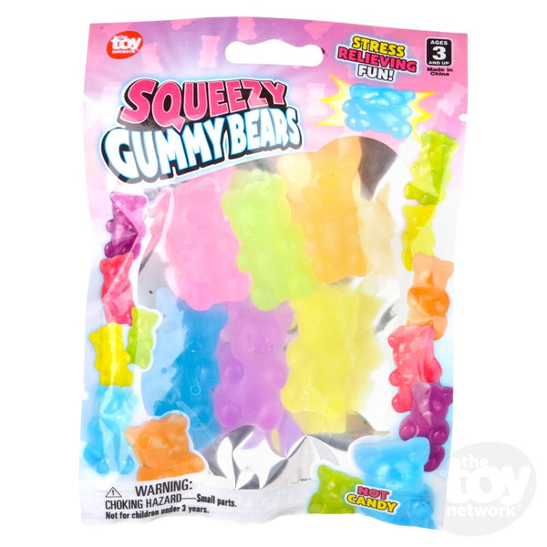 SQUEEZY YUMMY GUMMY BEAR