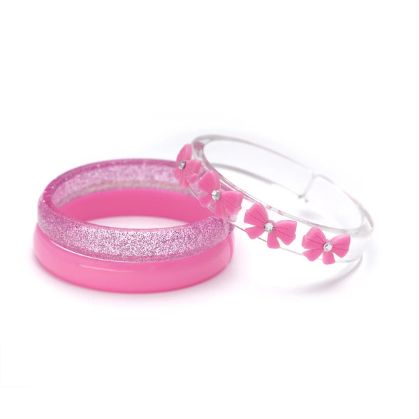 PULSERAS BOW PINK