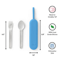 UTENSILIOS OMIEBOX UP ( AZURE )