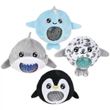 SEALIFE SQUEEZY BEAD PLUSH (Mod. Narval)