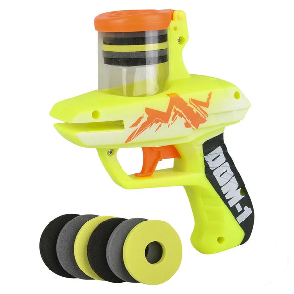 JUEGO DE PISTOLITAS DE DISCOS ESPUMA