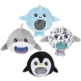 SEALIFE SQUEEZY BEAD PLUSH (Mod. Foca)