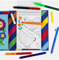 JUEGO DE COLOREAR GARDEN FRIENDS COLOUR CHANGE