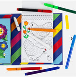 JUEGO DE COLOREAR GARDEN FRIENDS COLOUR CHANGE