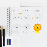 JUEGO DE COLOREAR HOW TO DRAW (ANIMALS)
