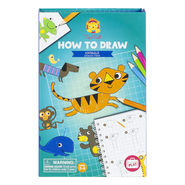JUEGO DE COLOREAR HOW TO DRAW (ANIMALS)