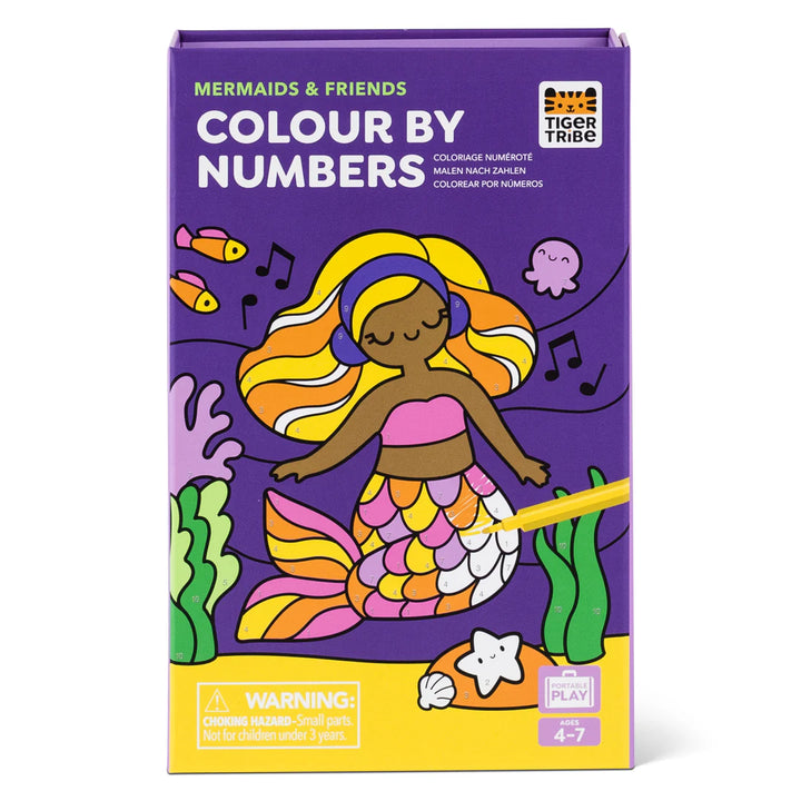 COLOUR BY NUMBERS MERMAIDS – TIKI TIKI BABY SHOP