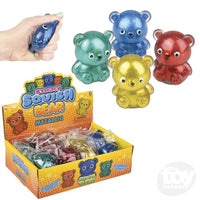 GLITTER METALLIC BEAR SQUEEZY (Mod. Verde)