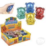 GLITTER METALLIC BEAR SQUEEZY (Mod. Verde)