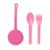 CUBIERTOS OMIEPODS (BUBBLE PINK)