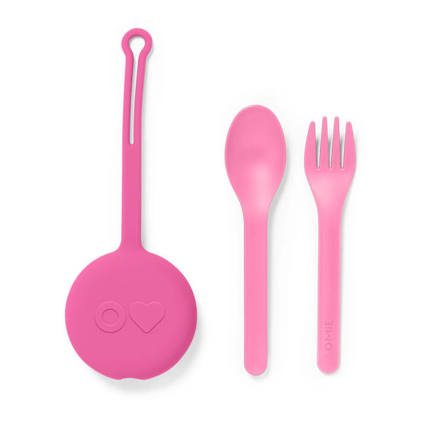 CUBIERTOS OMIEPODS (BUBBLE PINK)