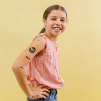 TATUAJES TEMPORALES TATTOO PALOOZA PAWSITIVE CATS