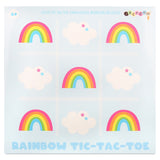 RAINBOW LUCITE TIC TAC TOE