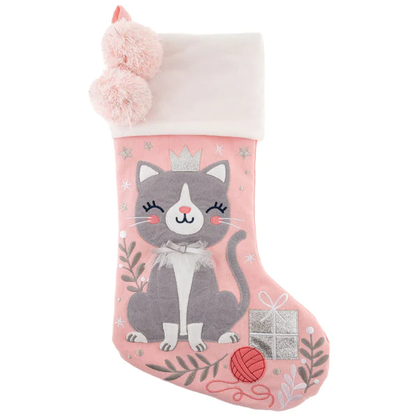 CALCETA NAVIDEÑA (Mod. Gatito)