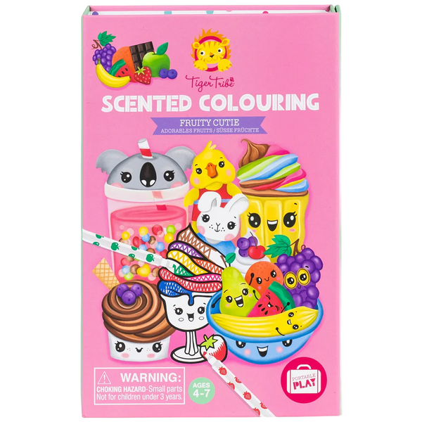 JUEGO DE COLOREAR SCENTED FRUITIE CUTIE