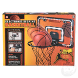 ELECTRONIC OVER THE DOOR BASKETBALL SET