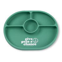PLATO DE SILICÓN GIVE PEAS A CHANCE