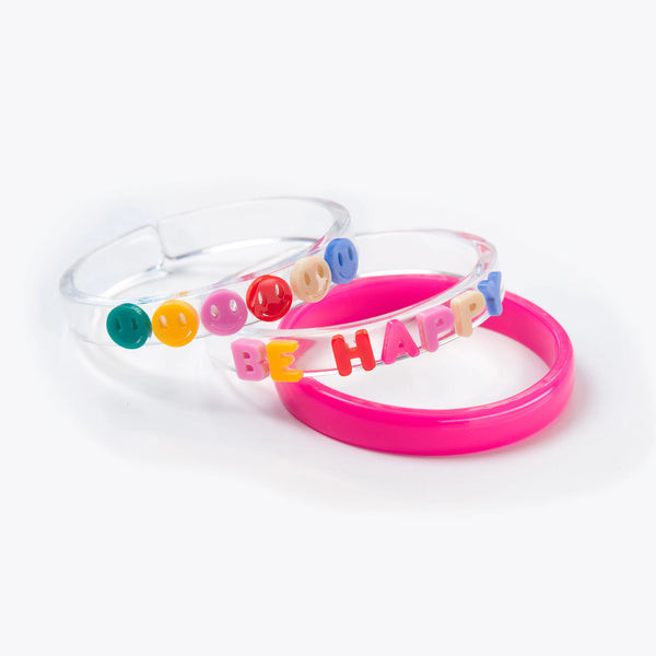 PULSERAS BE HAPPY VIBRANT COLORS