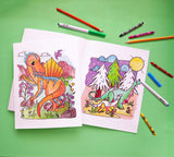 LIBRO DE COLOREAR COLOR CRAZE (DINO)