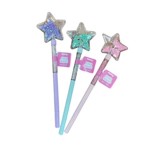 PLUMAS STAR WAND (RANDOM)
