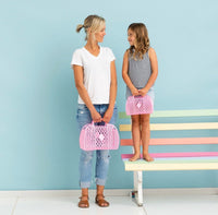 RETRO BASKET (Peach) Large