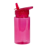 BOTELLA PARA AGUA DE TRITAN (Glitter Pink)