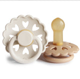 PAQUETE DE 2 CHUPONES ANDERSEN (CREAM / SILKY SATIN) 6-18 meses